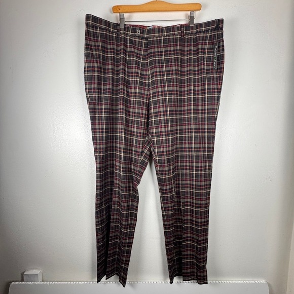 Paisley & Gray Other - Paisley & Gray Mens Plaid Dress Pants Multicolor Tartan Slim Fit 42x32 NWT